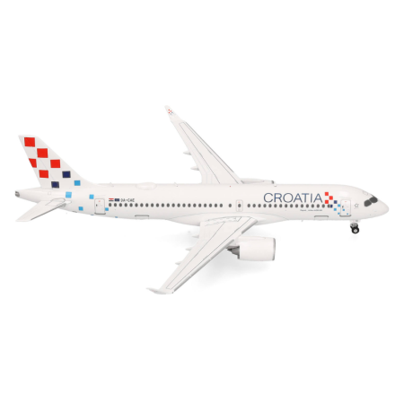 Herpa Wings Flugzeugmodell Croatia Airlines Airbus A220-300 (1:200)
